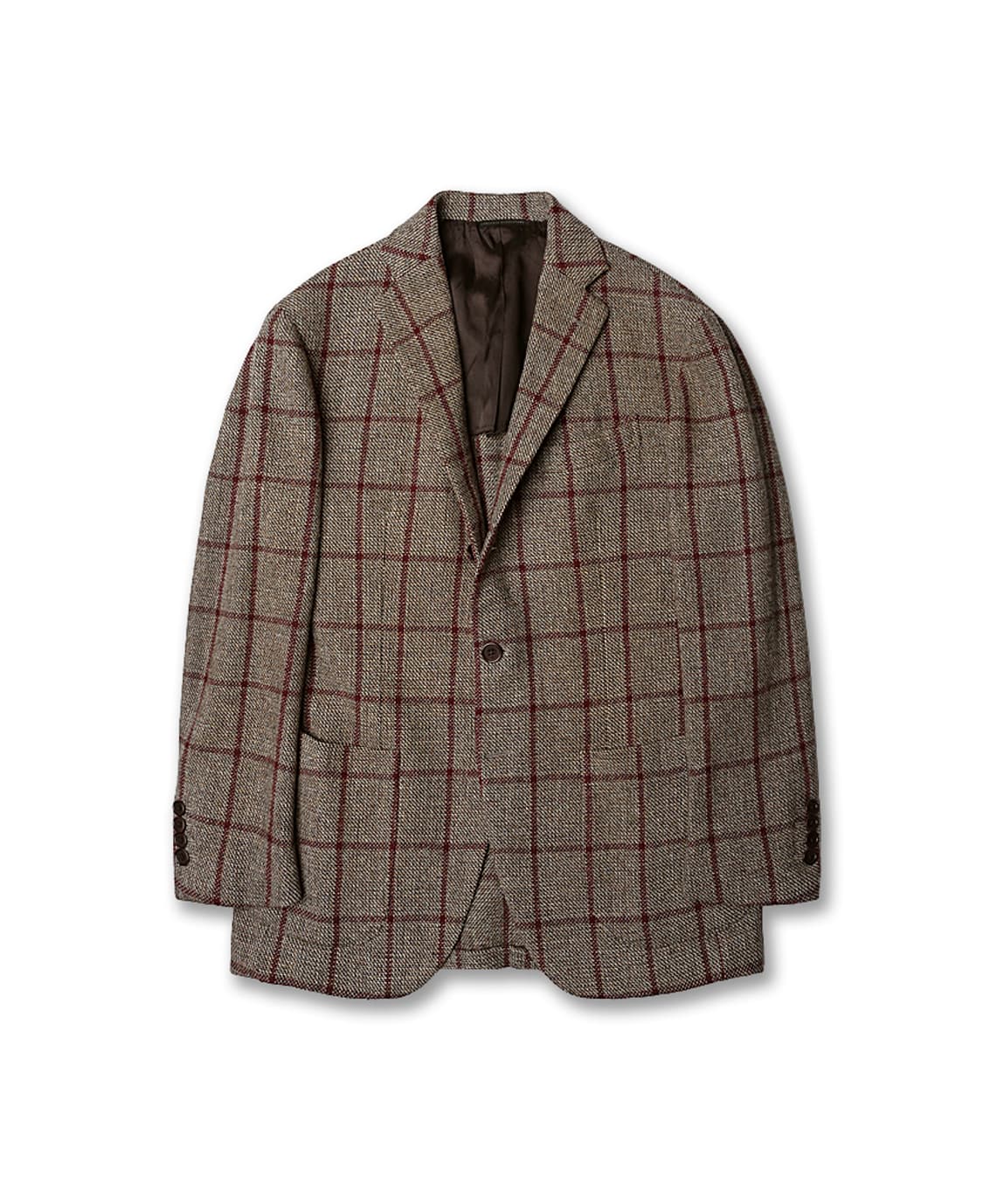 드 페트릴로 [De Petrillo] 나폴리 전통 핸드메이드 체크 자켓 상품이미지1