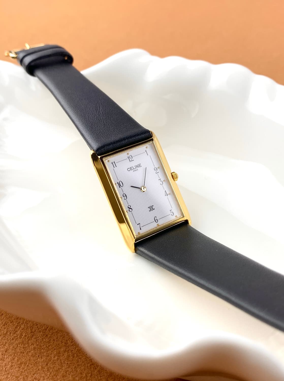 CELINE square gold watch UNISEX 상품이미지1