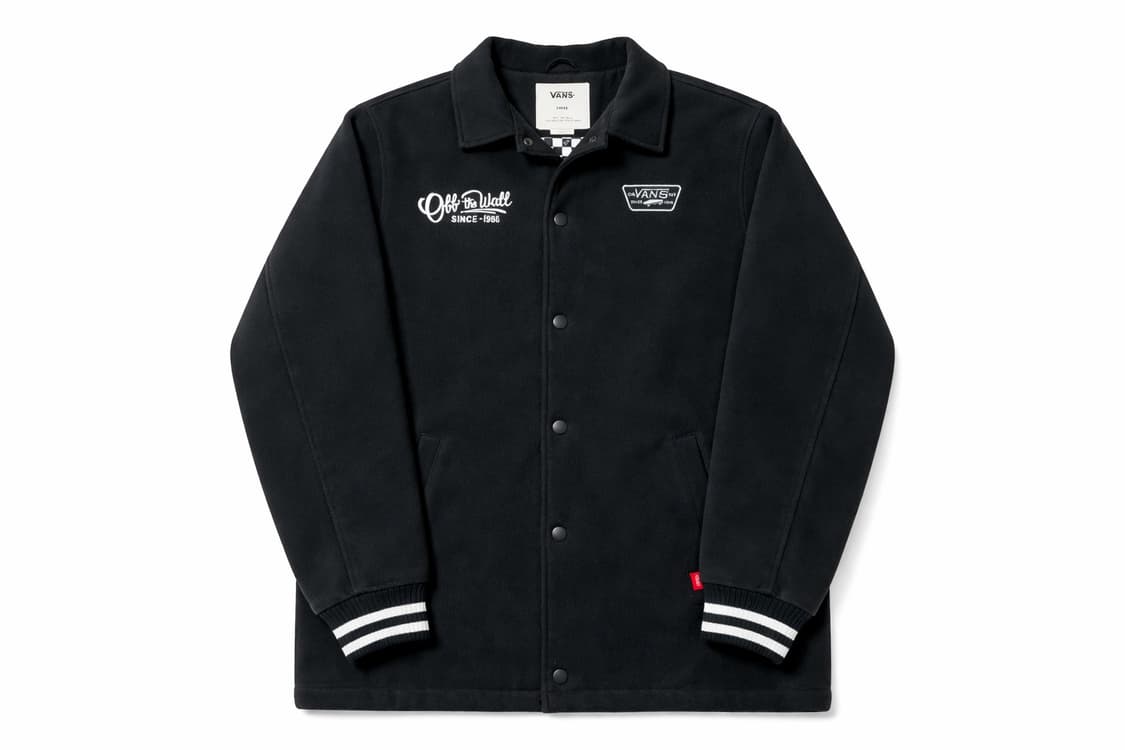 빈티지 VANS 반스 자수로고 체커보드 코치자켓 상품이미지1