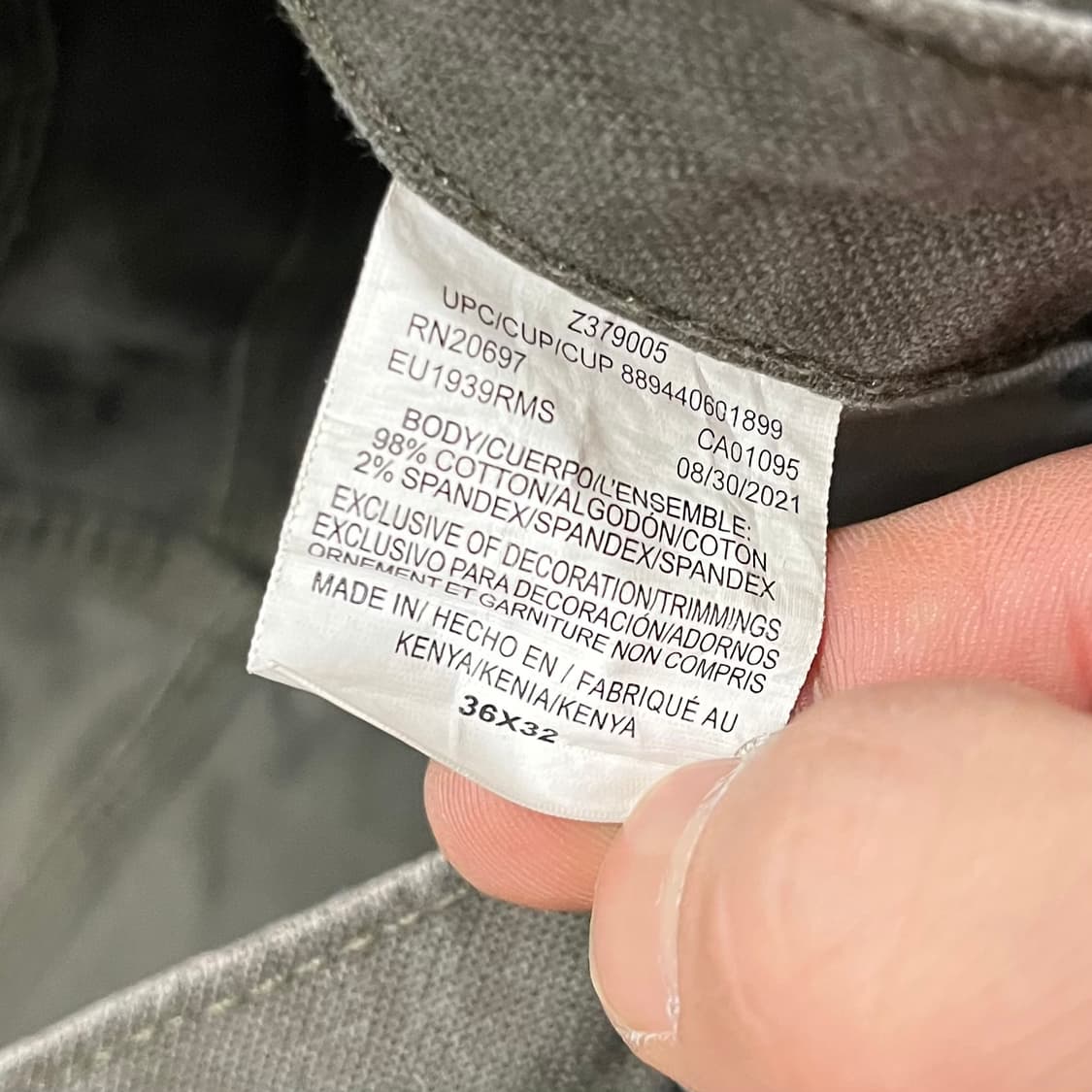 디키즈 덕 카펜터 팬츠 (36“) 상품이미지6