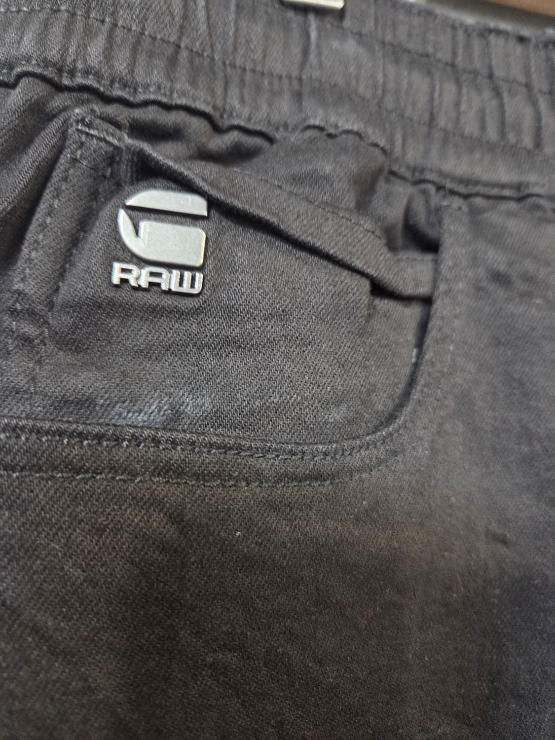 G-Star Raw 블랙 드로스트링 조거 팬츠(34) 상품이미지4