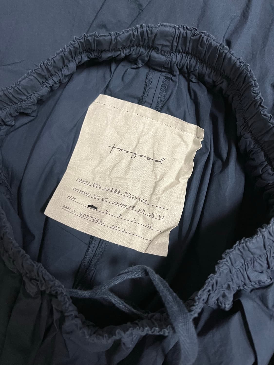 투굿 베이커 네이비 xs 상품이미지3