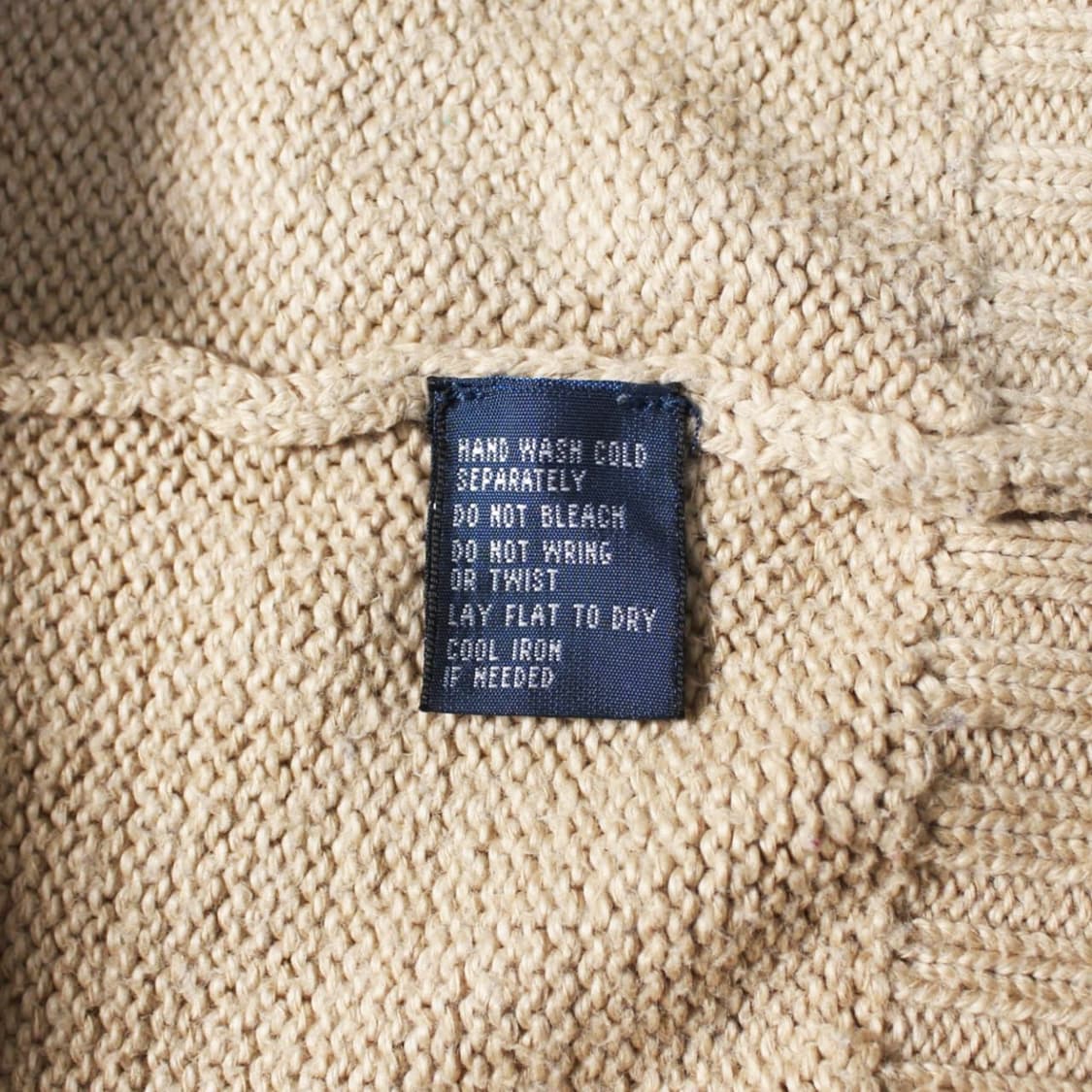 Polo 폴로 랄프로렌 베이지 라운드 니트 상품이미지6