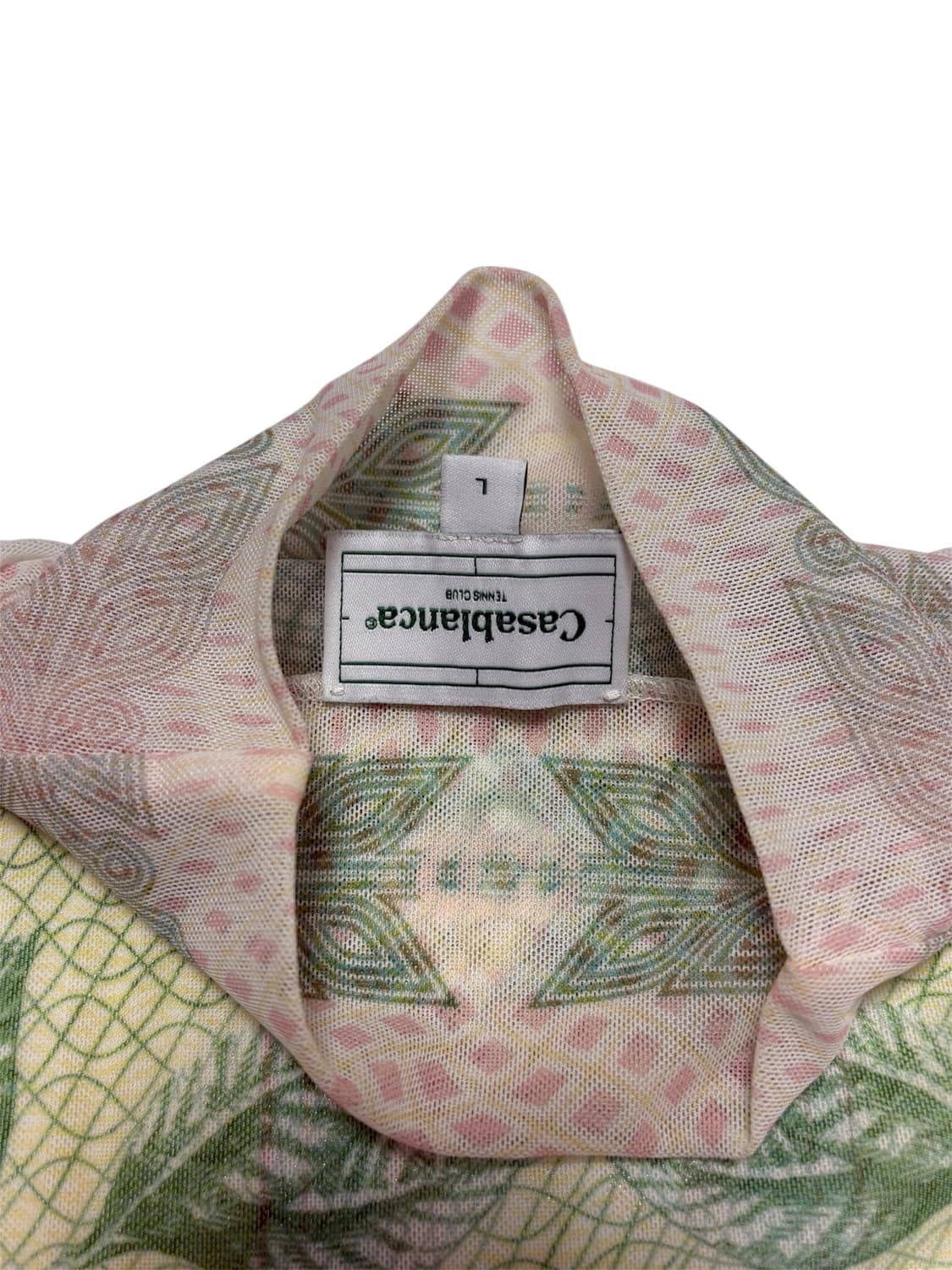 Casablanca Multi Color Graphic Mesh Top 상품이미지5