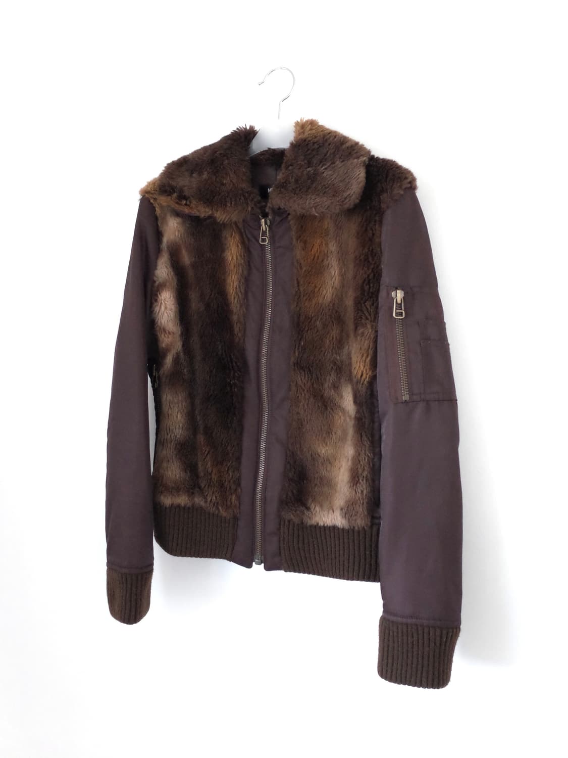 MANGO 퍼 자켓 상품이미지1