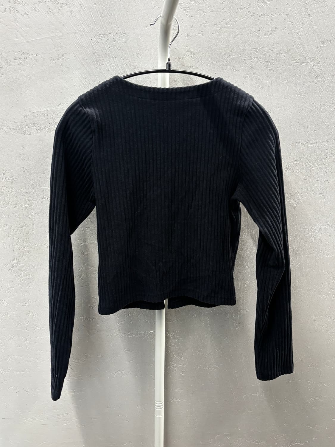 나이키 NSW 칠 니트 슬림 풀 집 립드 가디건 블랙 (FN3682-01 상품이미지7