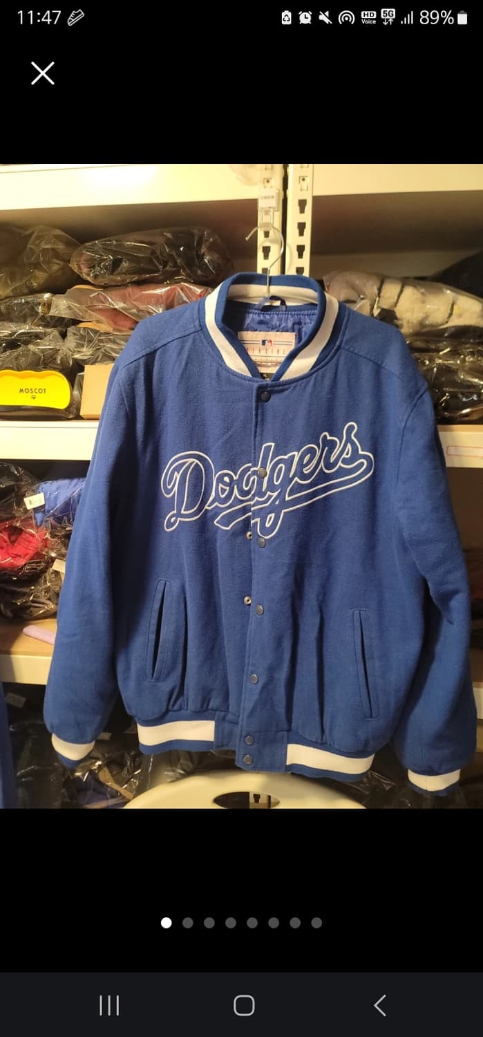 LA 다저스 블루 야구 점퍼 스타디움 마제스틱 바시티 XL 스타장 L 상품이미지2