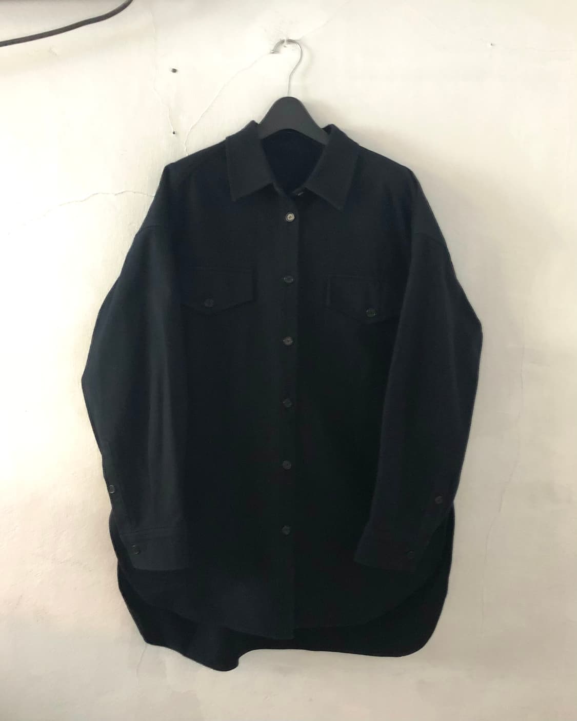 Juun.J 오버핏 울 셔츠 상품이미지1