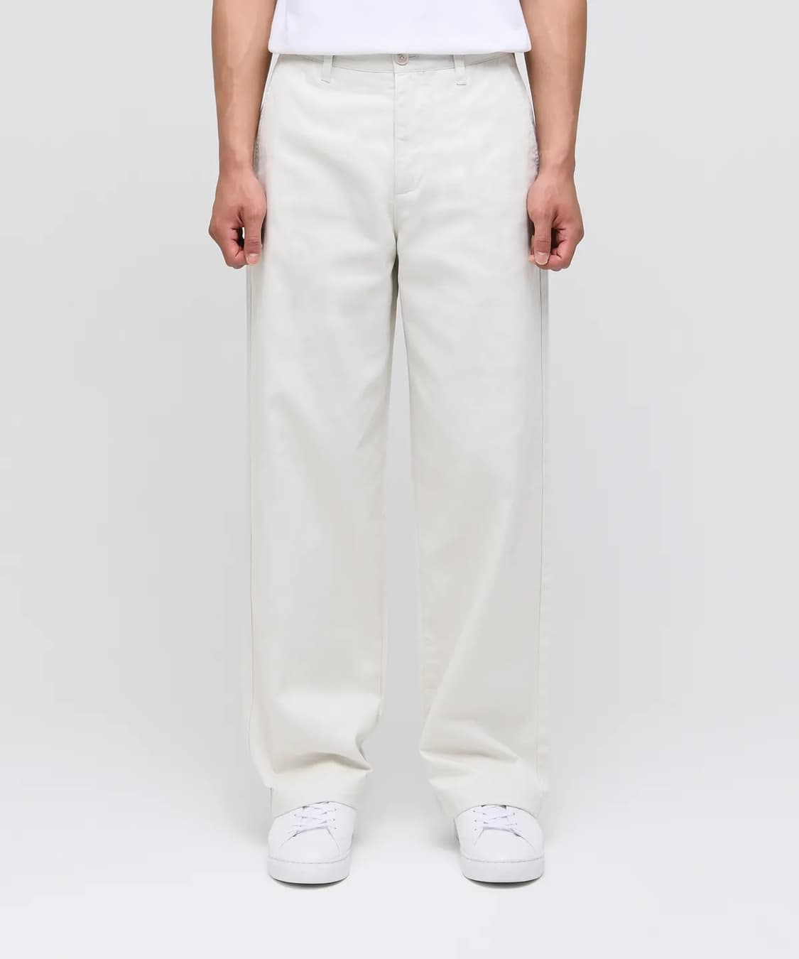 무탠다드 와이드 치노 팬츠 크림 상품이미지1