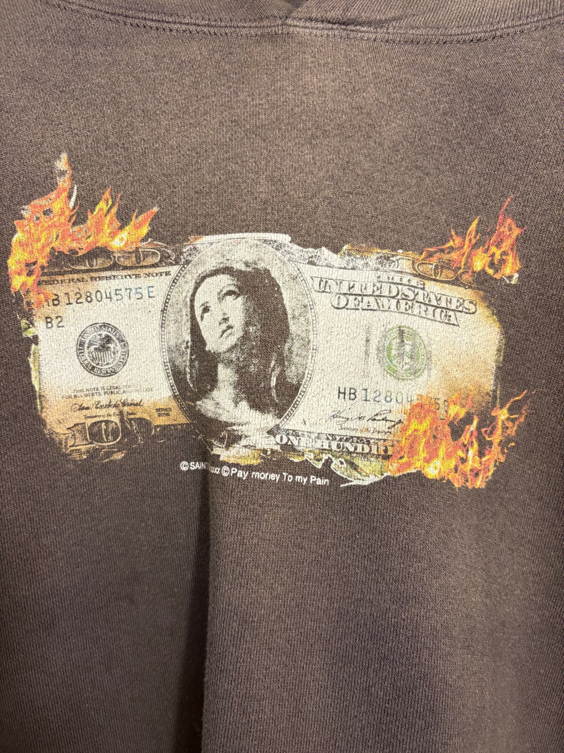 세인트 Mxxxxxx Pay to my Pain 후디 상품이미지3