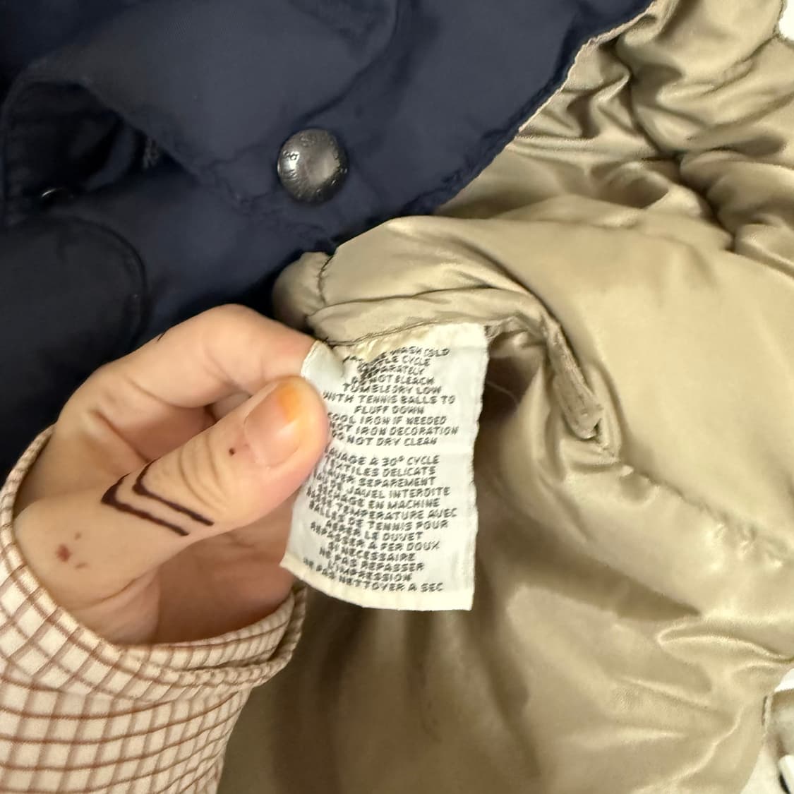 데님앤서플라이 성조기 패딩L 상품이미지4