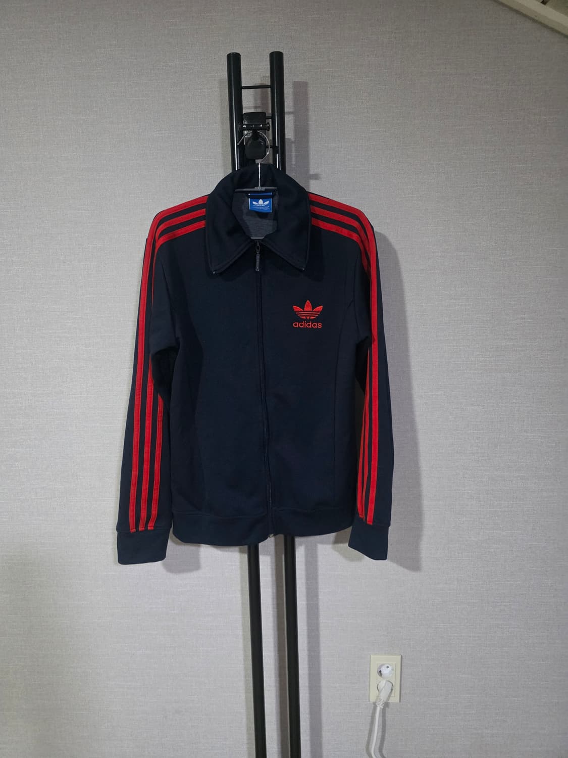 아디다스 네이비/레드 유로파 트랙탑 집업 95 상품이미지1