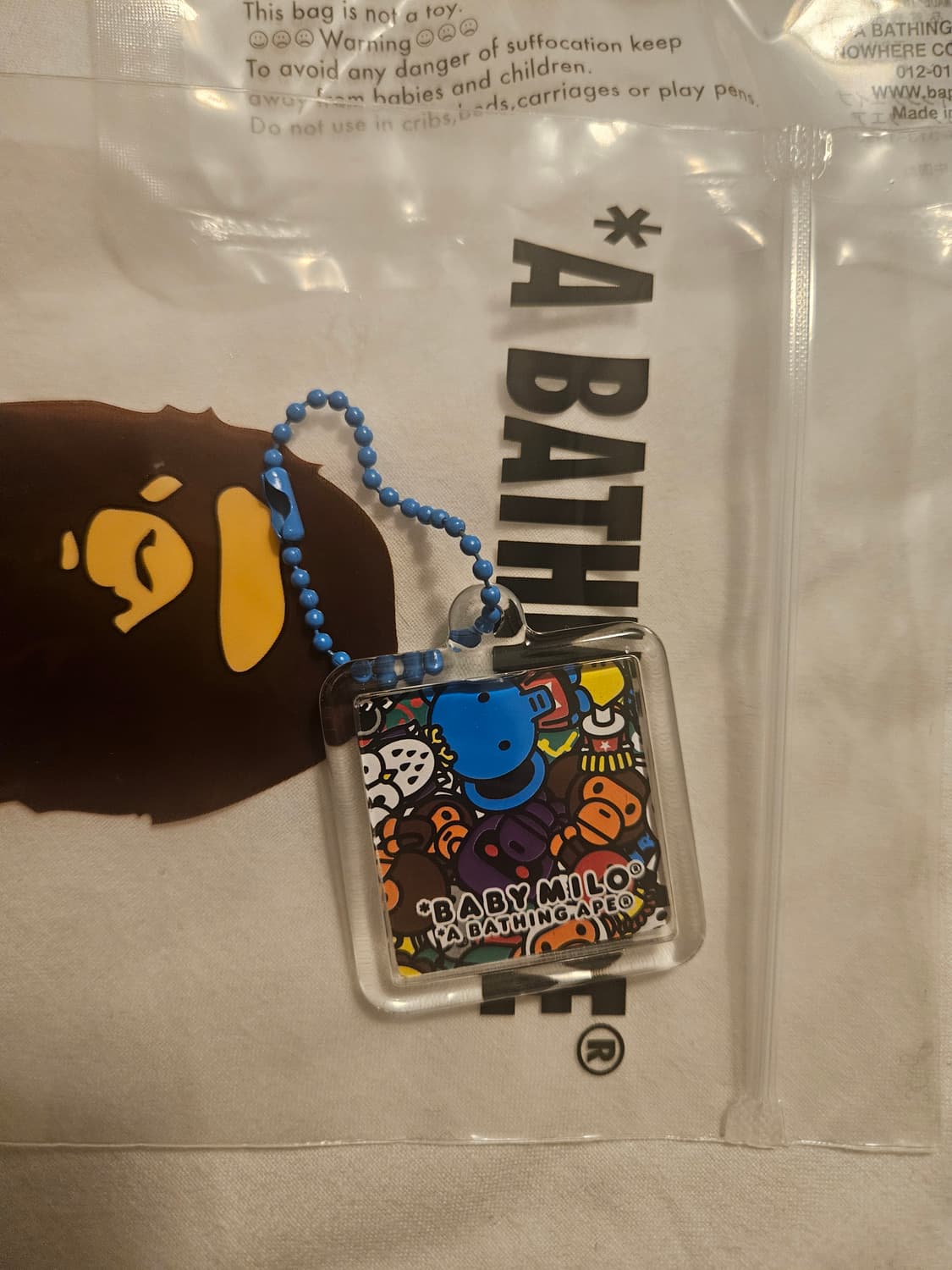 베이프 아크릴 키링 베이비 마릴로 새상품 정품!!! 상품이미지1