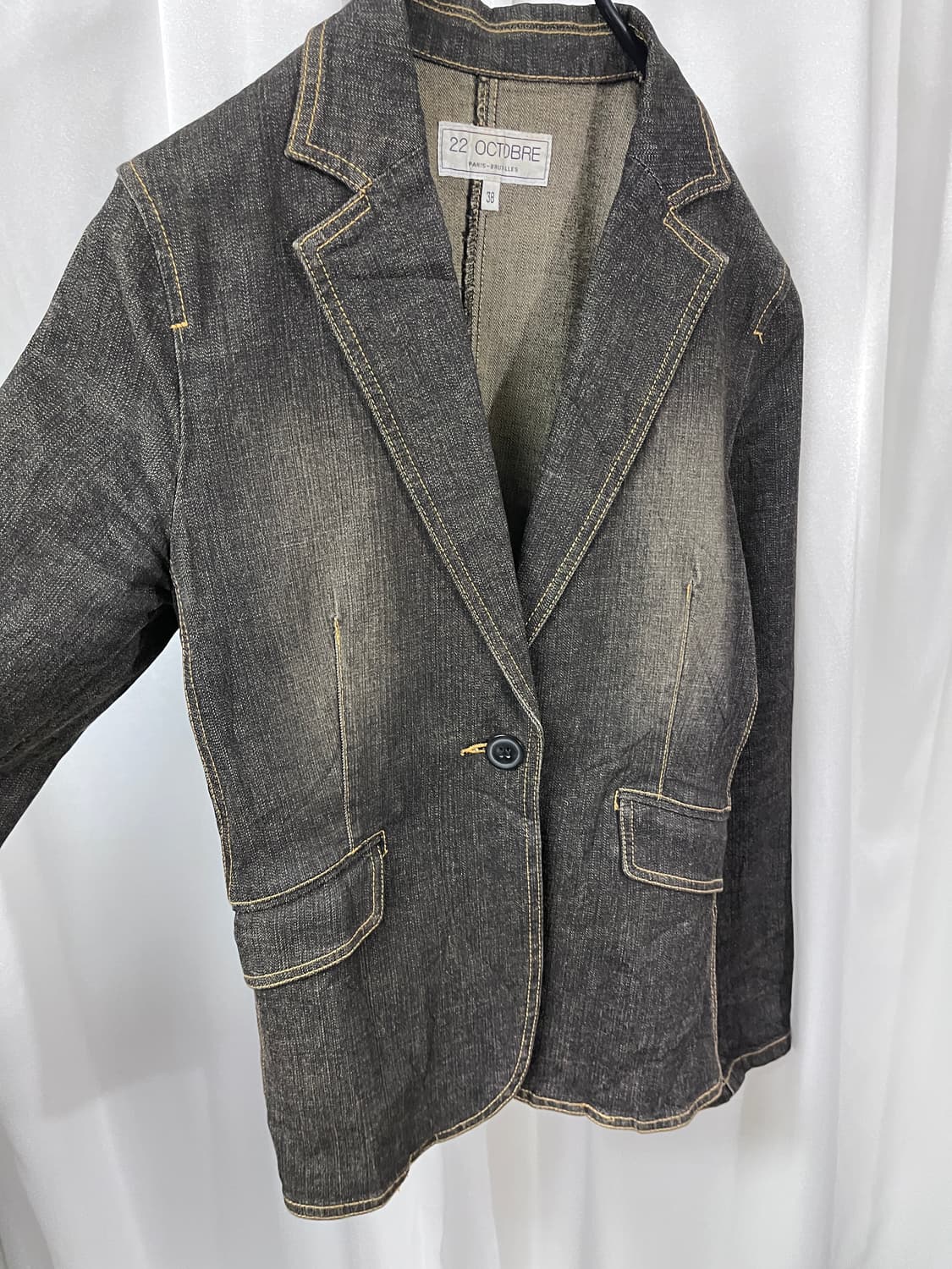 22 OCTOBRE y2k denim jacket  상품이미지4