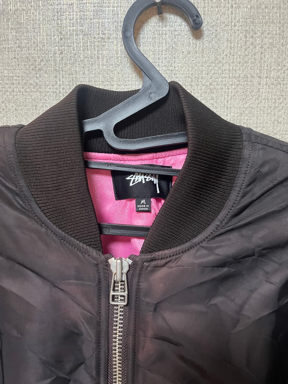 스투시 다이드 나일론 봄버 상품이미지3