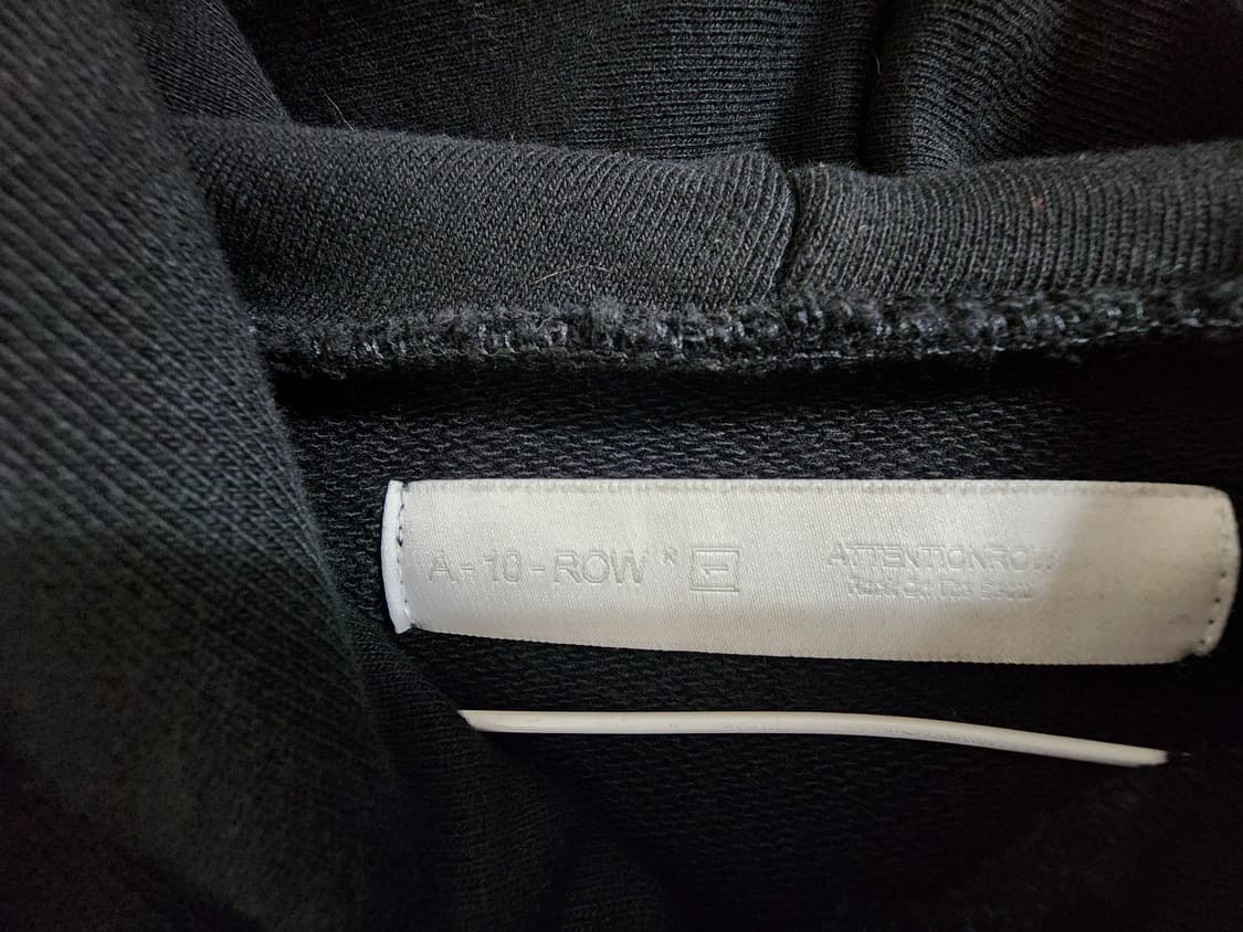 (1)어텐션로우 커브 터널 후드티 상품이미지5