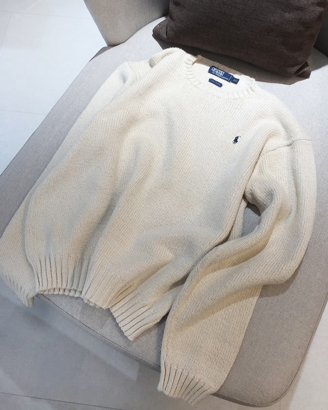 (WOMAN) 폴로랄프로렌 니트스웨터 XL 상품이미지5