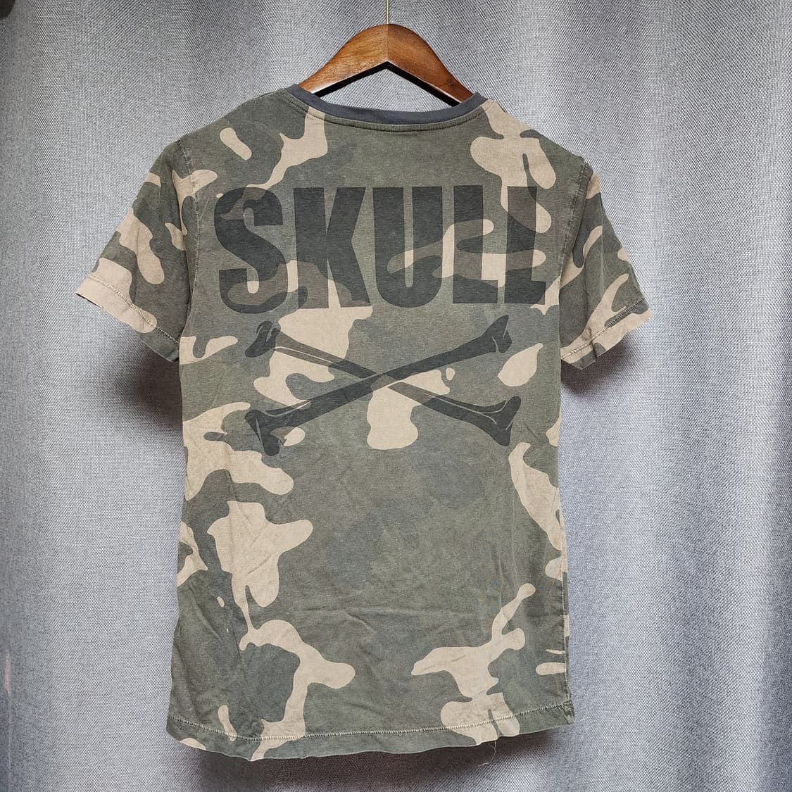 HYDROGEN ITALY Camo Skull 반팔티 상품이미지2