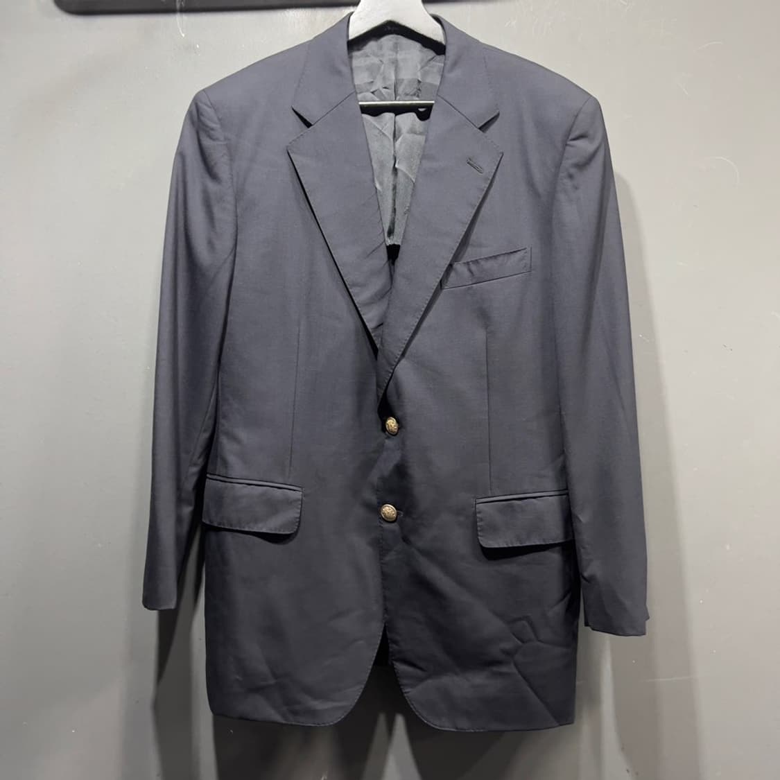 아쿠아스큐텀 금장 블레이져 상품이미지2