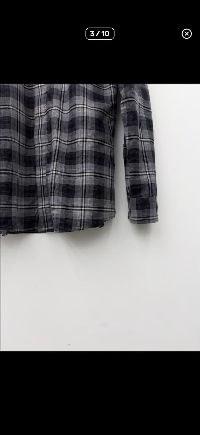 17FW 리카르도 티시 시즌 체크셔츠 상품이미지3