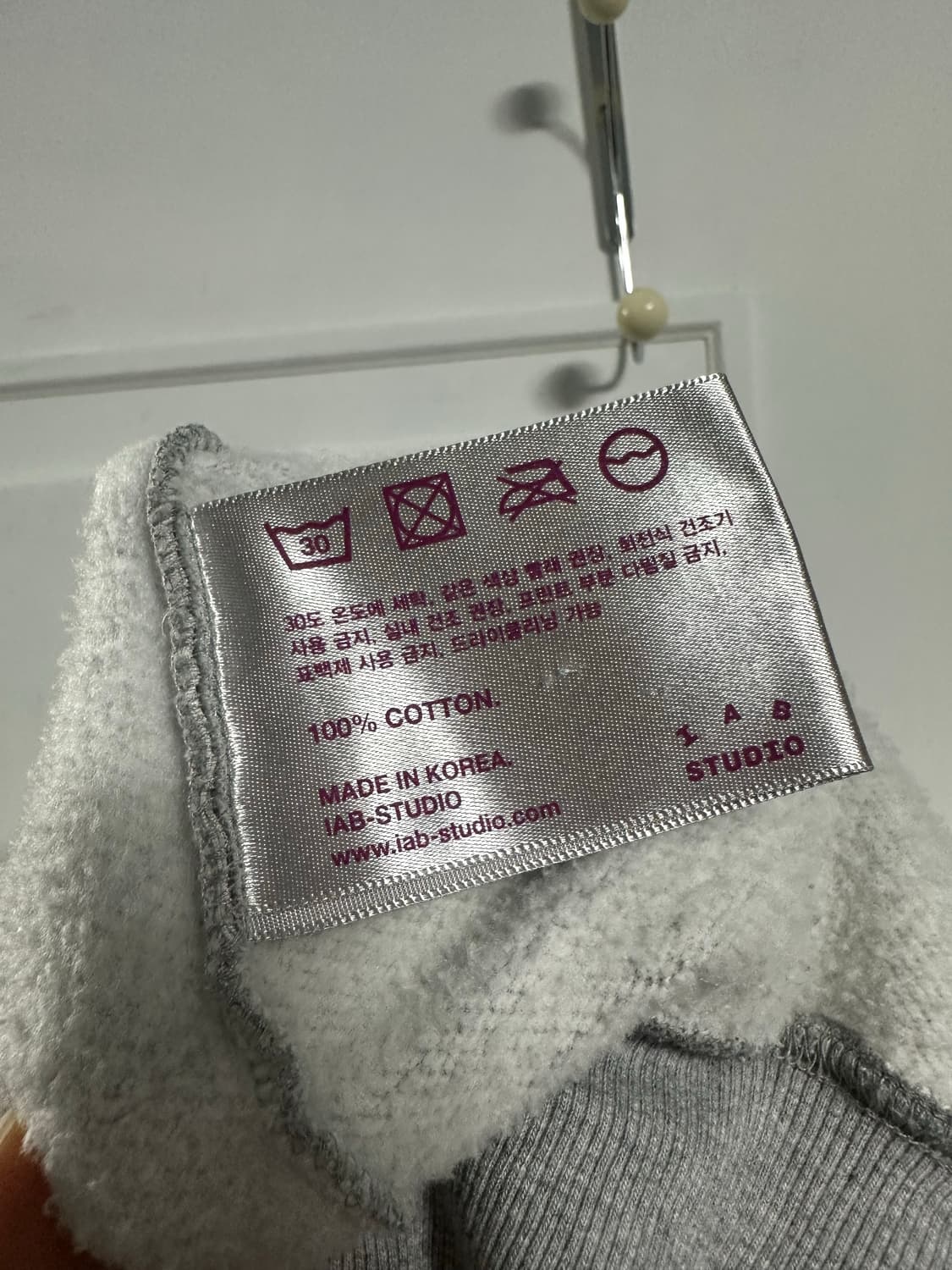 아이앱스튜디오 현대모비스 후드티 상품이미지5