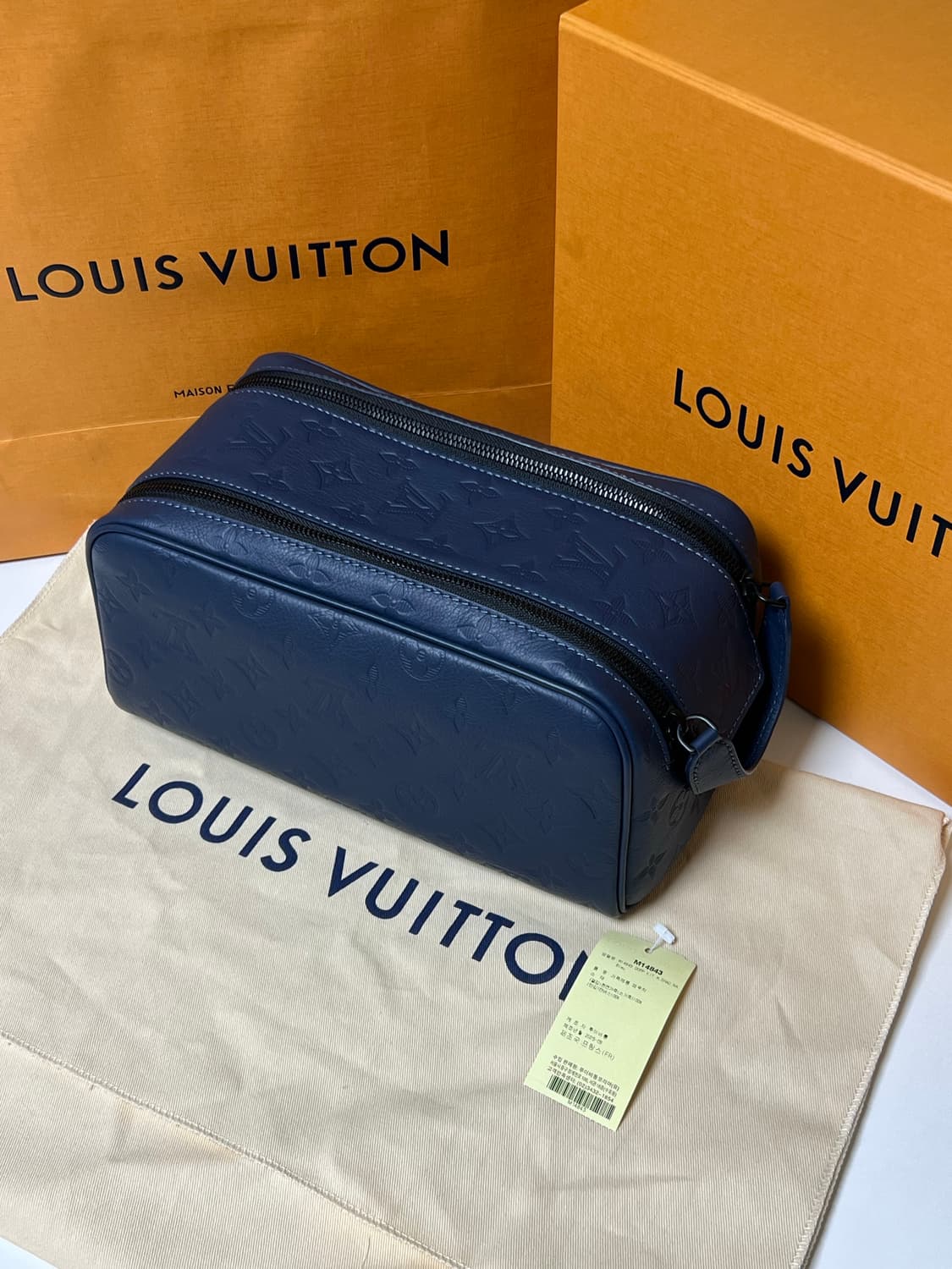 [정품] 루이비통 모노그램 쉐도우 돕키트 네이비 블루 M14843 상품이미지2