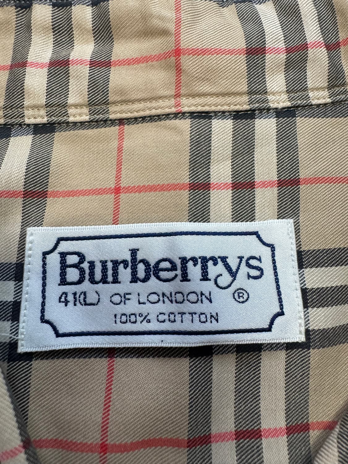 (L) 버버리 체크셔츠 버버리셔츠 burberry 상품이미지4