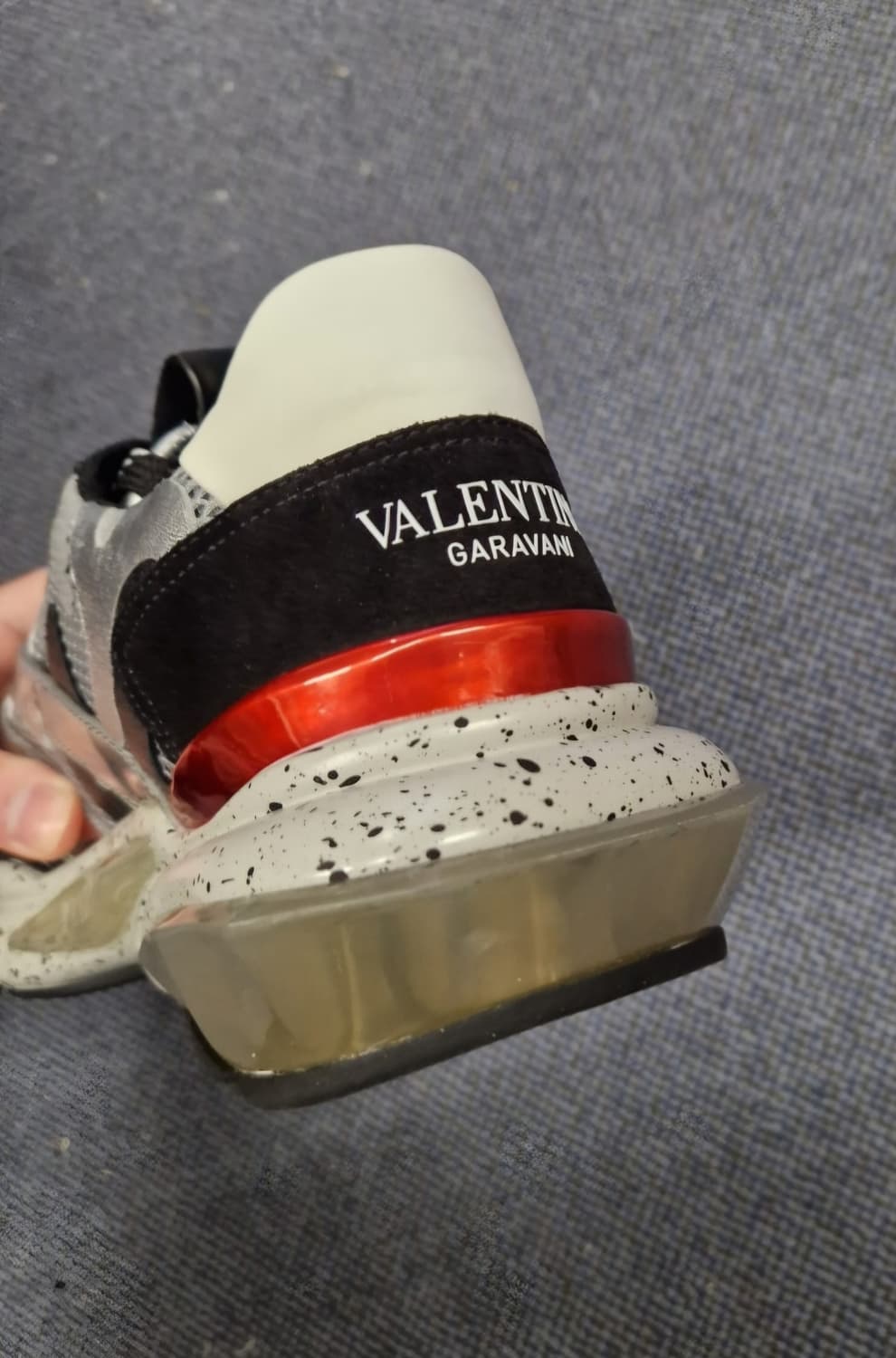 (42) 발렌티노 카모 실버블랙 스니커즈. 발렌시아가 뉴발란스 나이키 상품이미지10