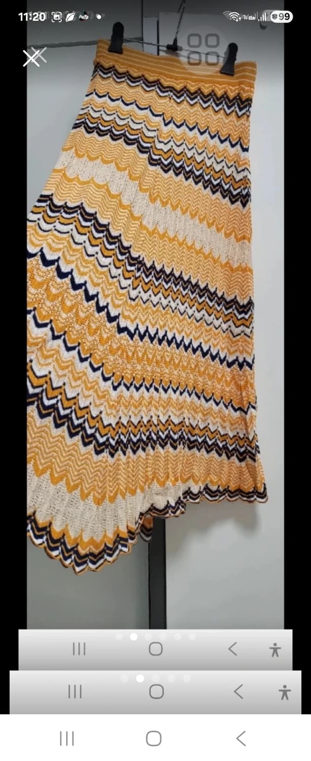 쥬시쥬디 밴딩 롱니트 스커트 상품이미지2