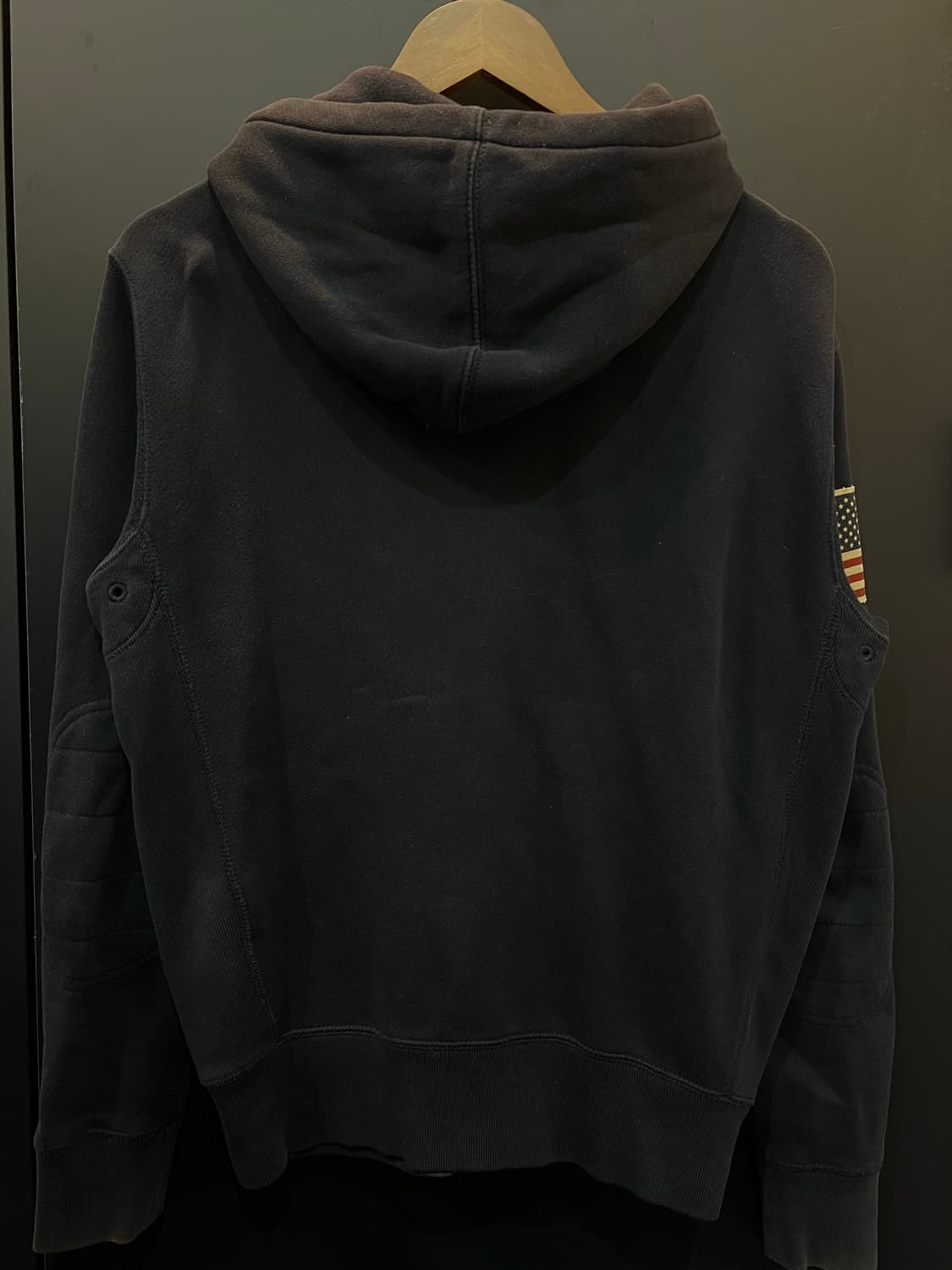 폴로 랄프로렌 빅포니 성조기 후드 집업 상품이미지2