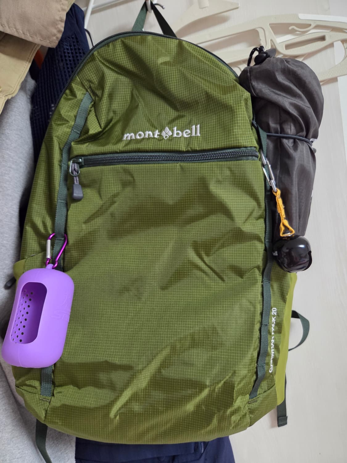 몽벨 가르와르 백20 카키색 상품이미지3