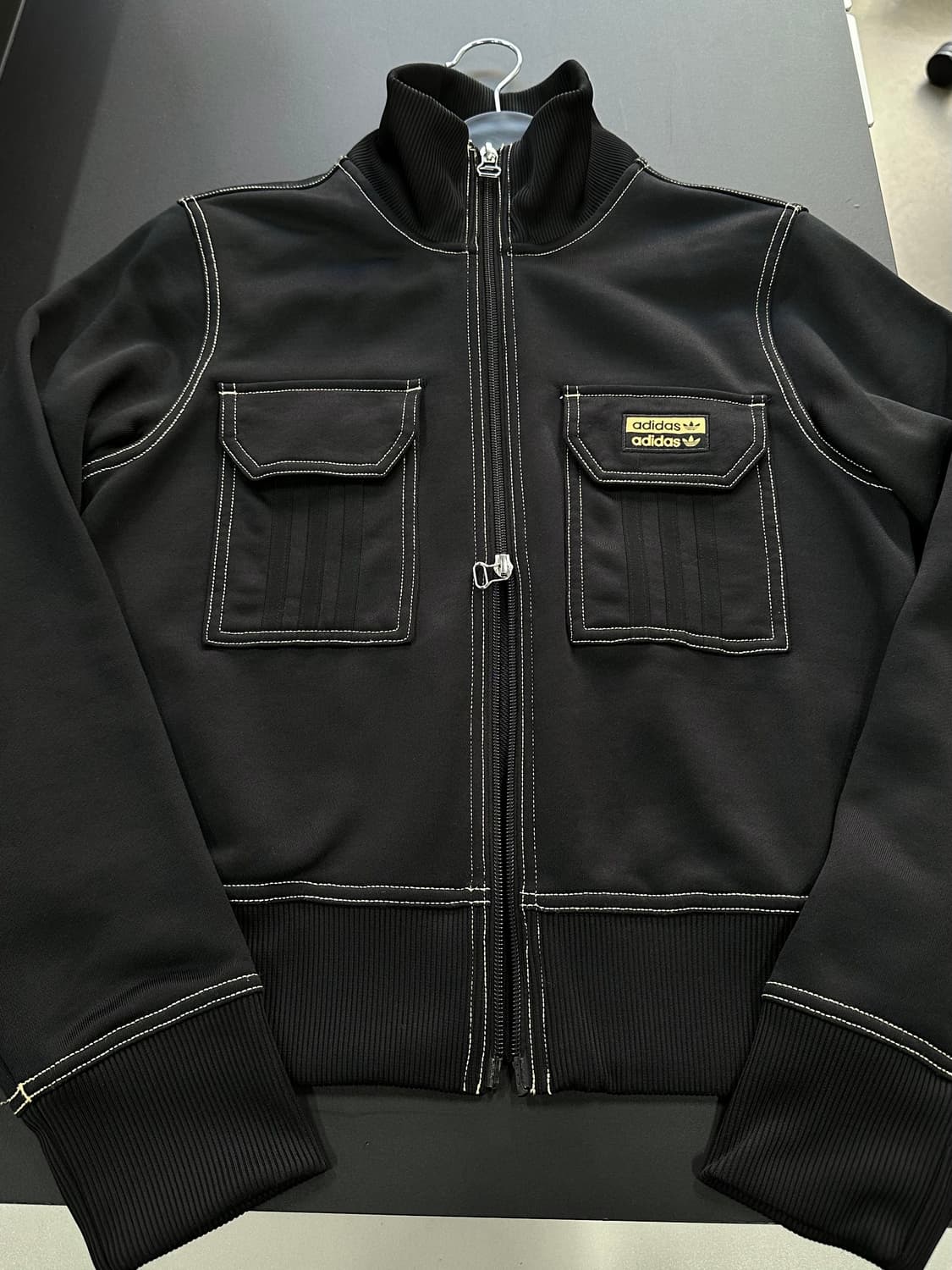 아디다스 삼선 스티치 투웨이 하이넥져지 상품이미지7