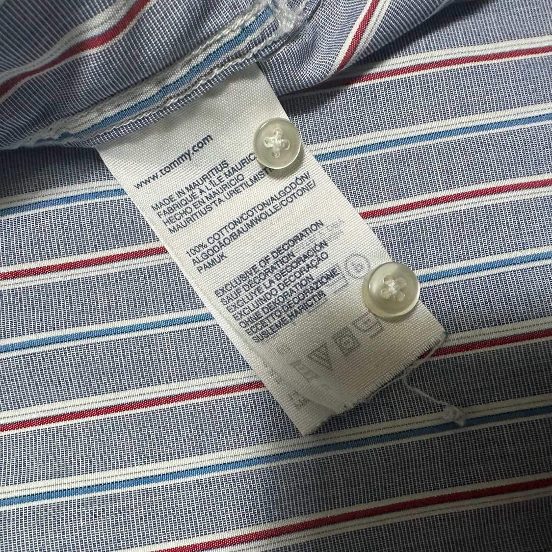 (L추천) 타미힐피거 스트라이프 셔츠 상품이미지3