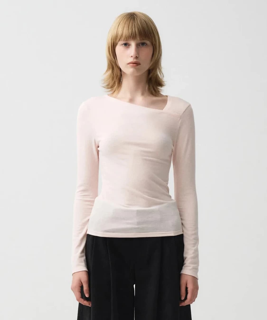 마리떼프랑소와저버 W넥 포인트 롱 슬리브 PN5736    상품이미지2