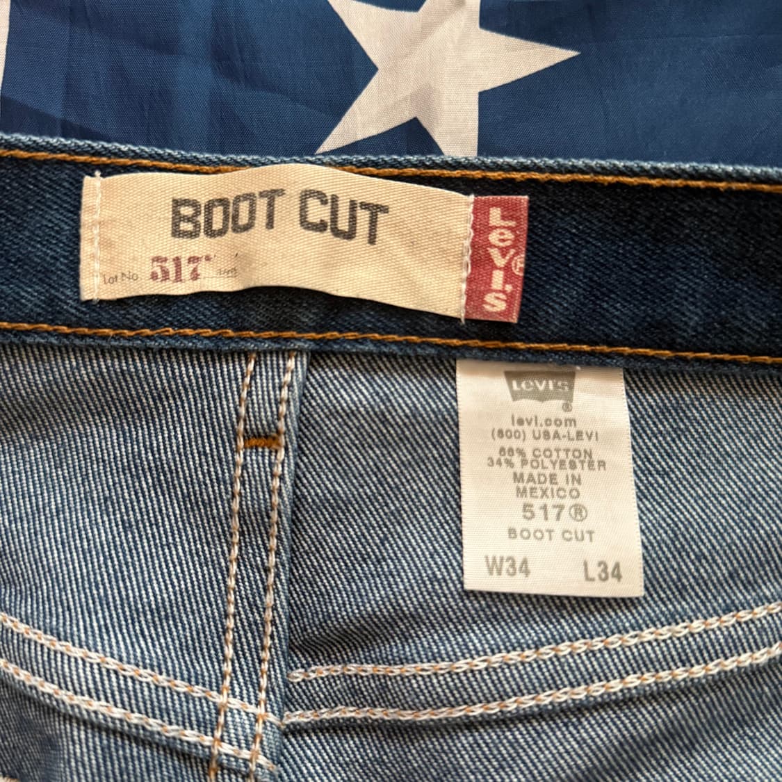 [34] Levi's 리바이스 517 데님 청바지 -15 상품이미지4