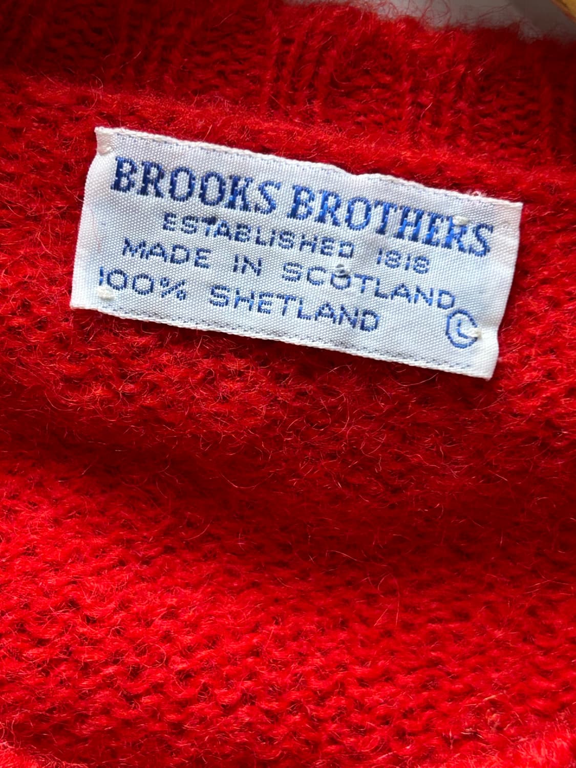 빈티지 BROOKS BROTHERS 울 가디건 상품이미지4
