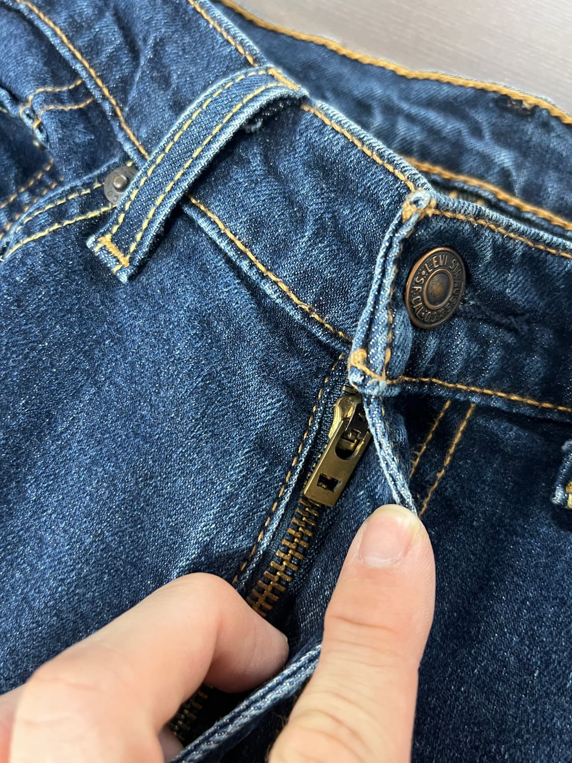Levis 리바이스 505 레귤러 스트레이트 데님 팬츠 상품이미지5