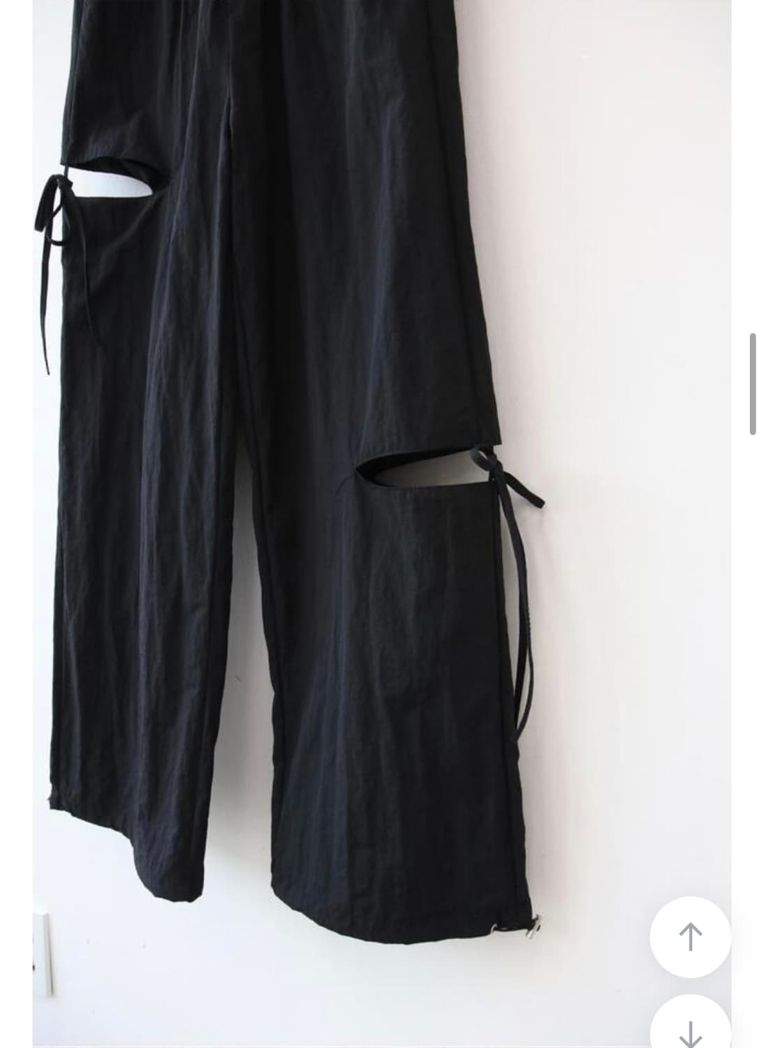 어나더랭귀지 side ribbon silt pants 상품이미지4
