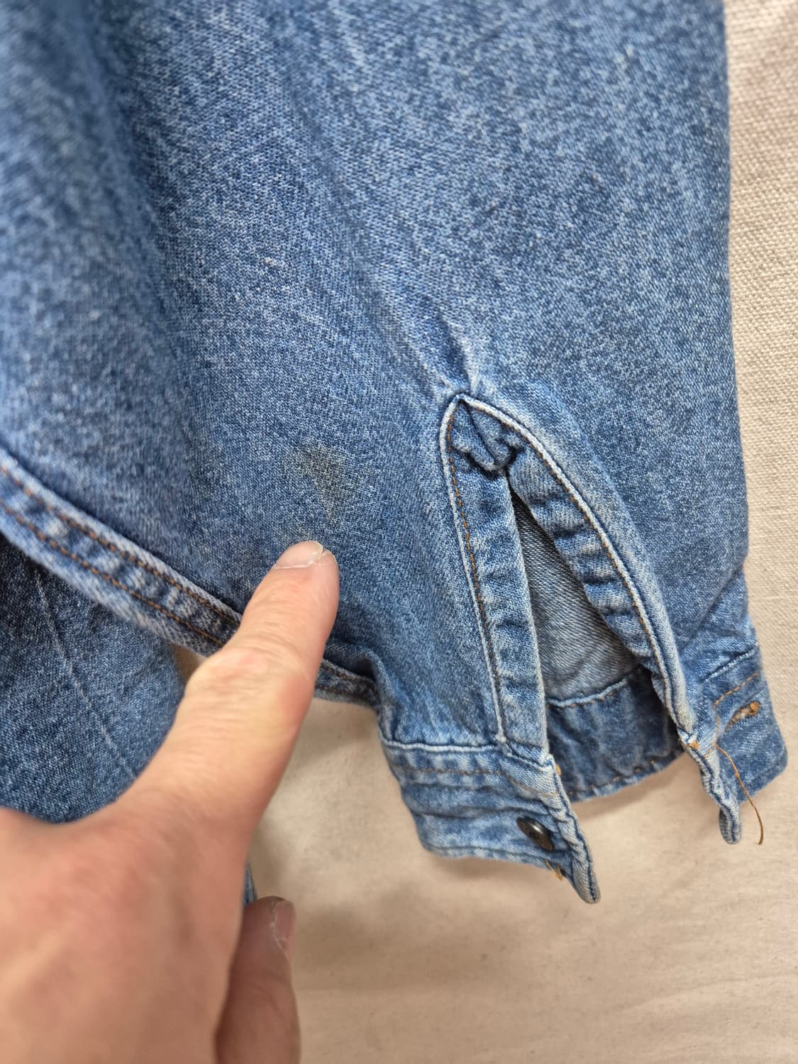 리바이스 오렌지택 청남방 상품이미지5