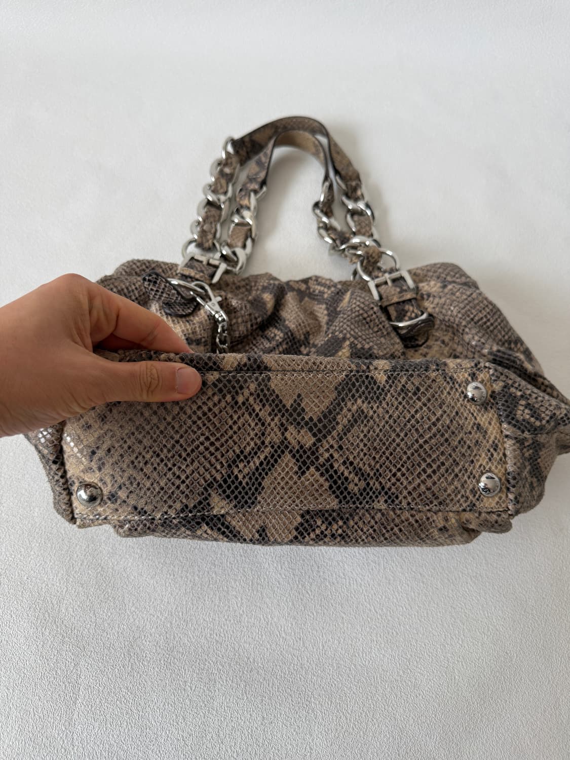 마이클코어스(MICHAEL KORS) 파이톤 숄더백 상품이미지5