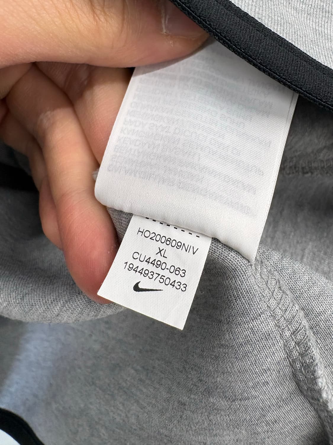 나이키 테크팩 후드집업 그레이 상품이미지7