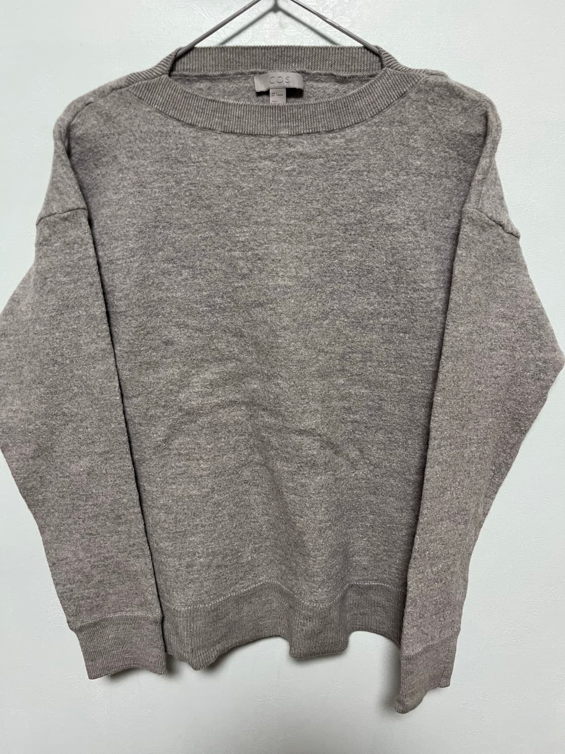 COS 코스 그레이 여성  울 스웨터 상품이미지1
