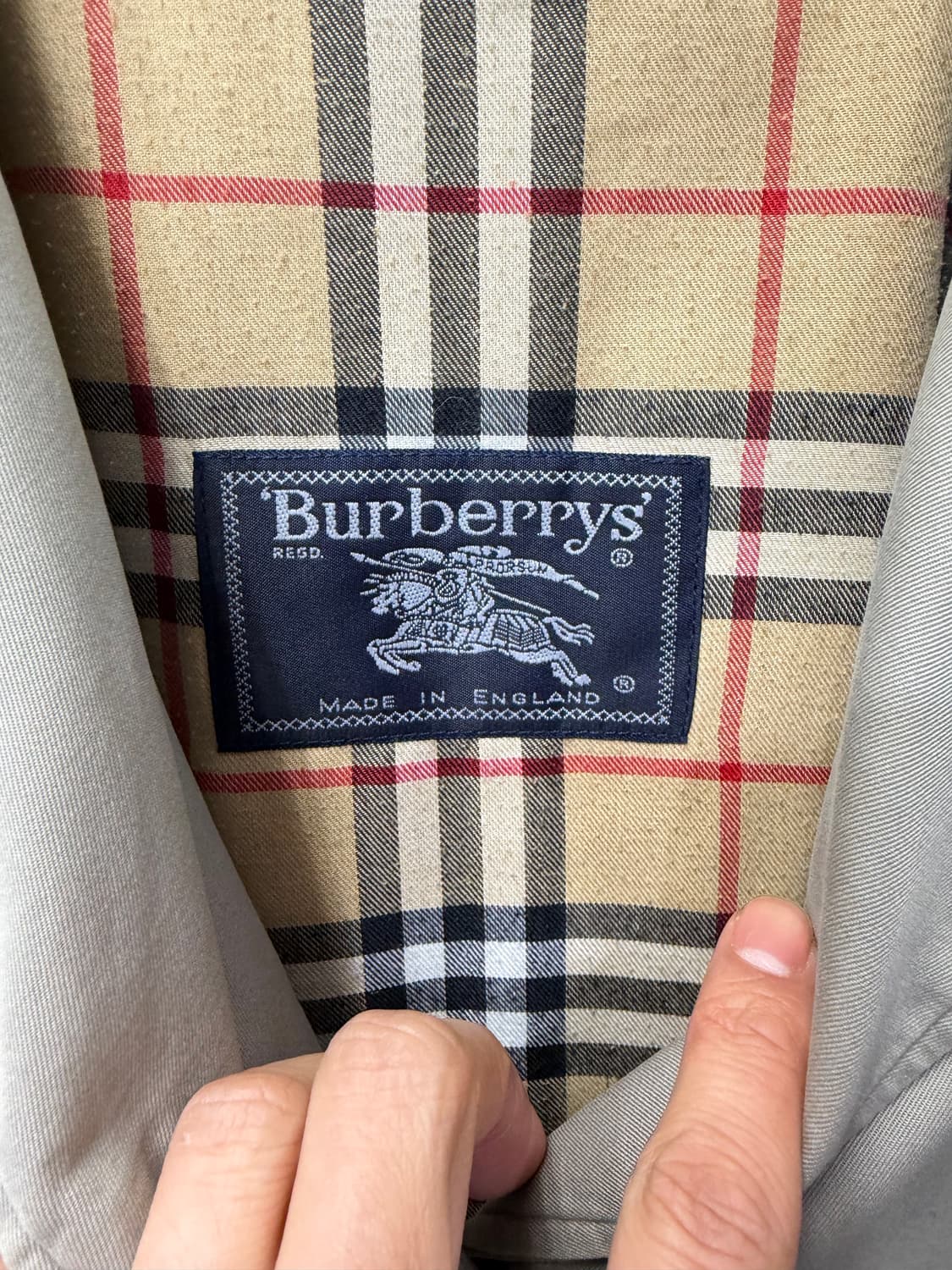 정품) 버버리 여성 트렌치 코트 베이지 77 상품이미지7