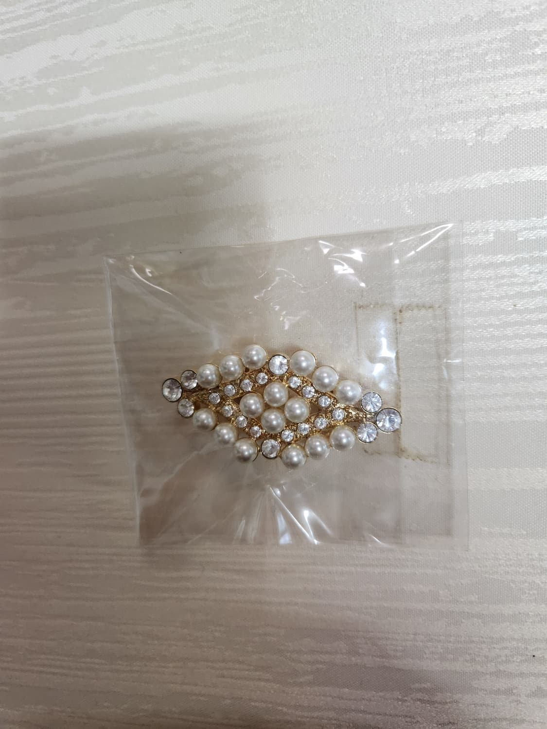 진주 큐빅 벨트 장식품 상품이미지3