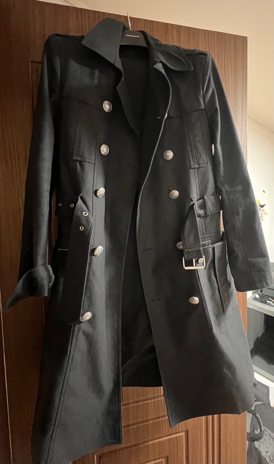 정품 발망 트렌치 코트 상품이미지1