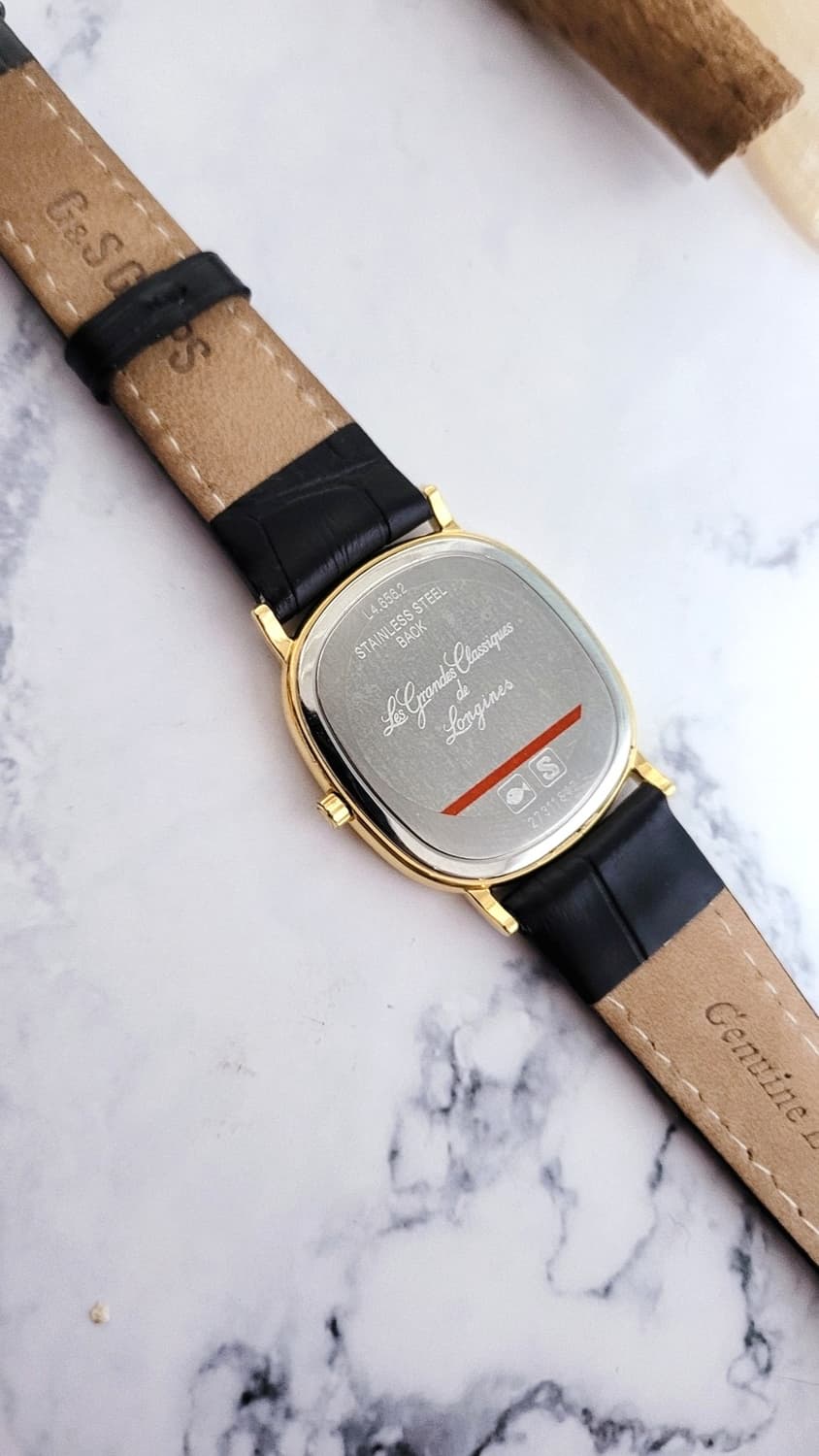 정품 론진 라 그랑드 클래식 엘립스 디자인 쿼츠 시계 상품이미지9