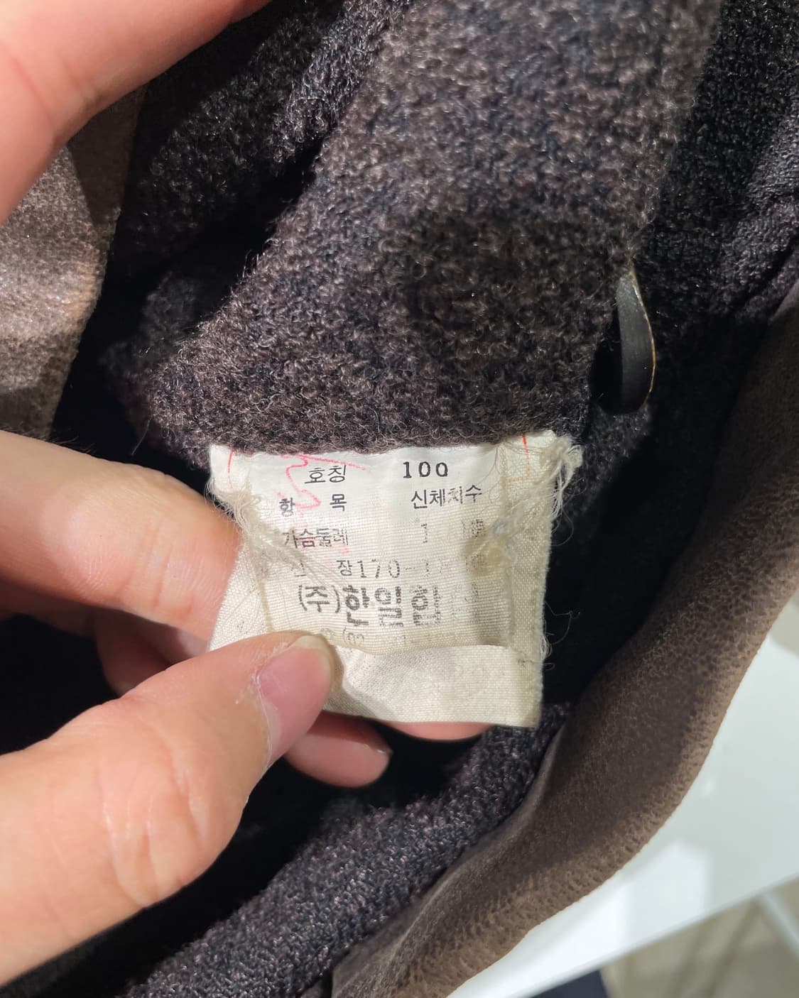 발도 뿌르 옴므 브라운 쉽 레더 자켓 상품이미지8