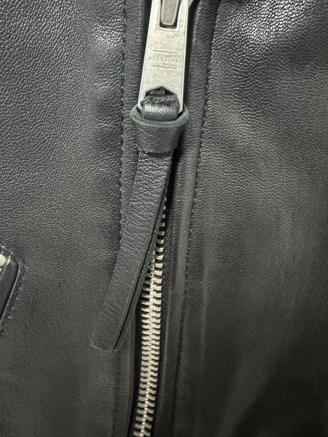 올세인츠 가죽 라이더 자켓 XS 상품이미지5