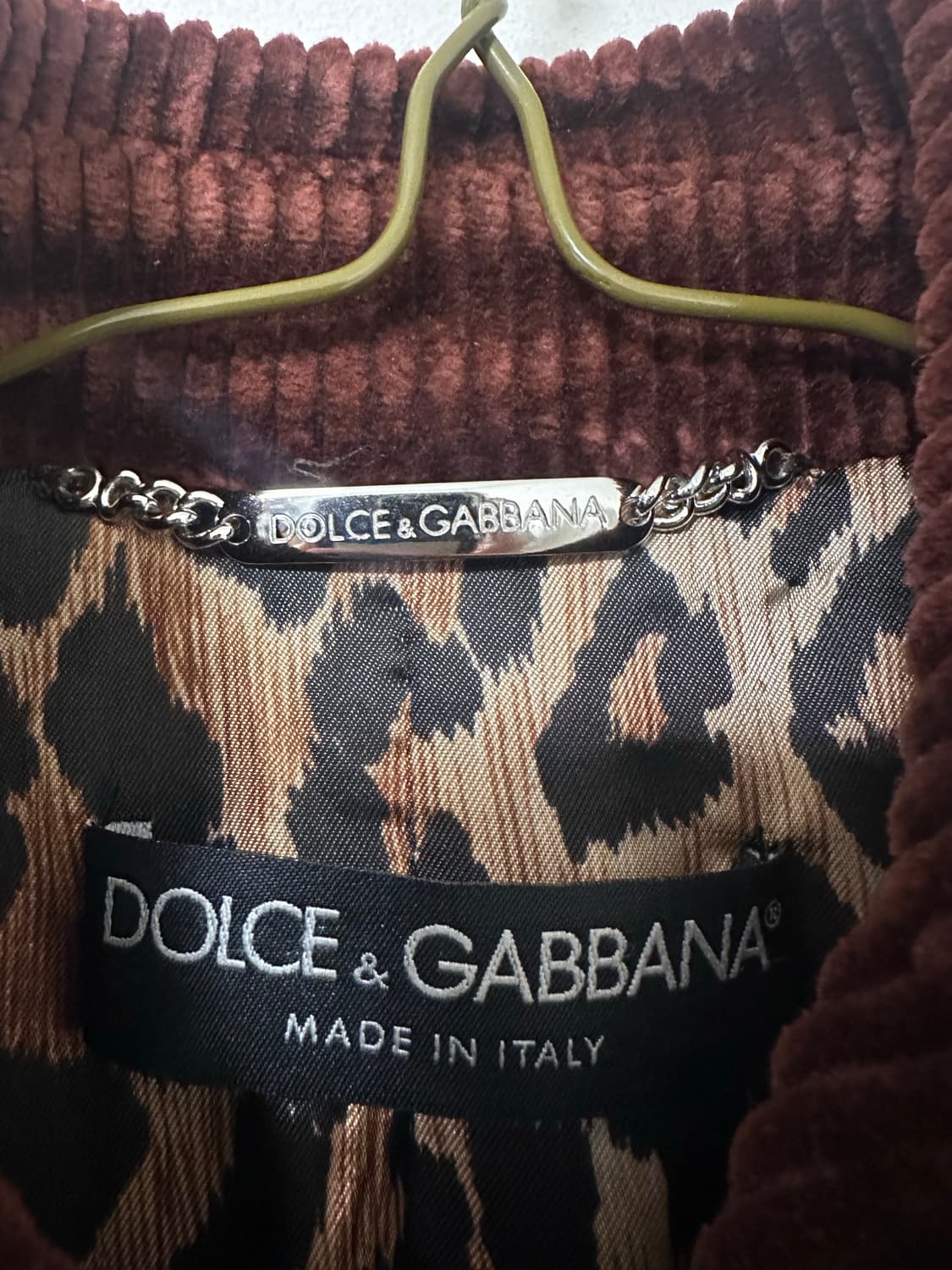 돌체앤 가바나 코듀로이 자켓 55사이즈 상품이미지2