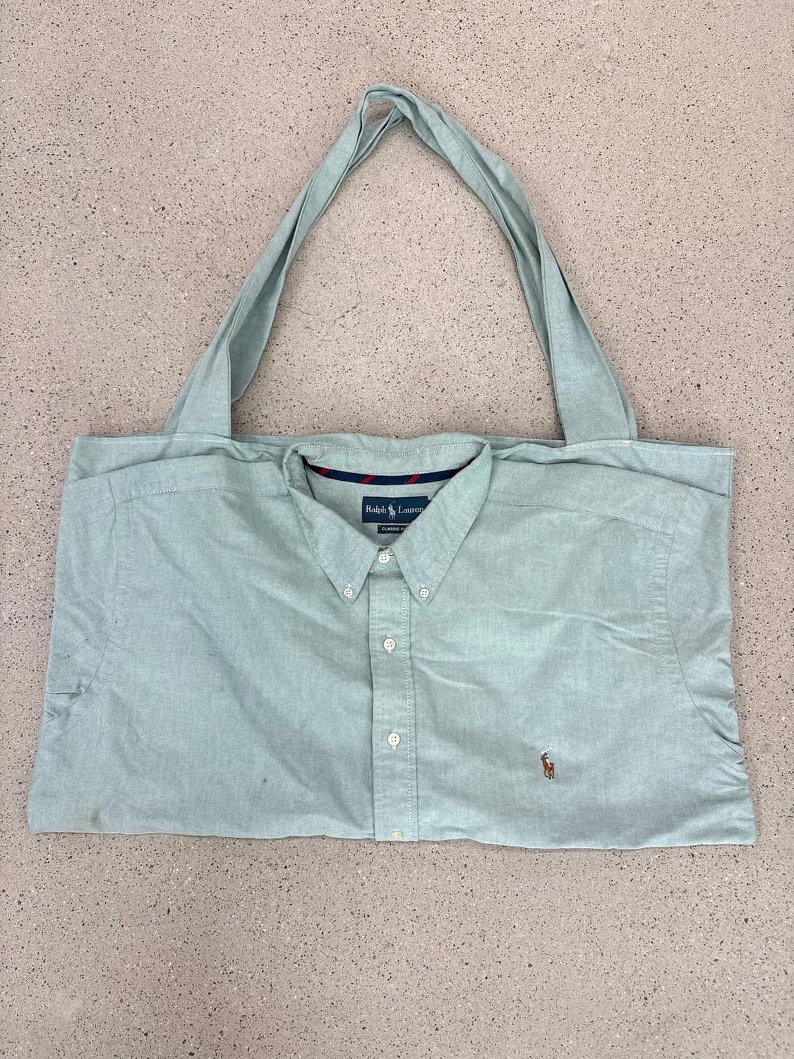 빈티지 셔츠 커스텀 숄더백 상품이미지1